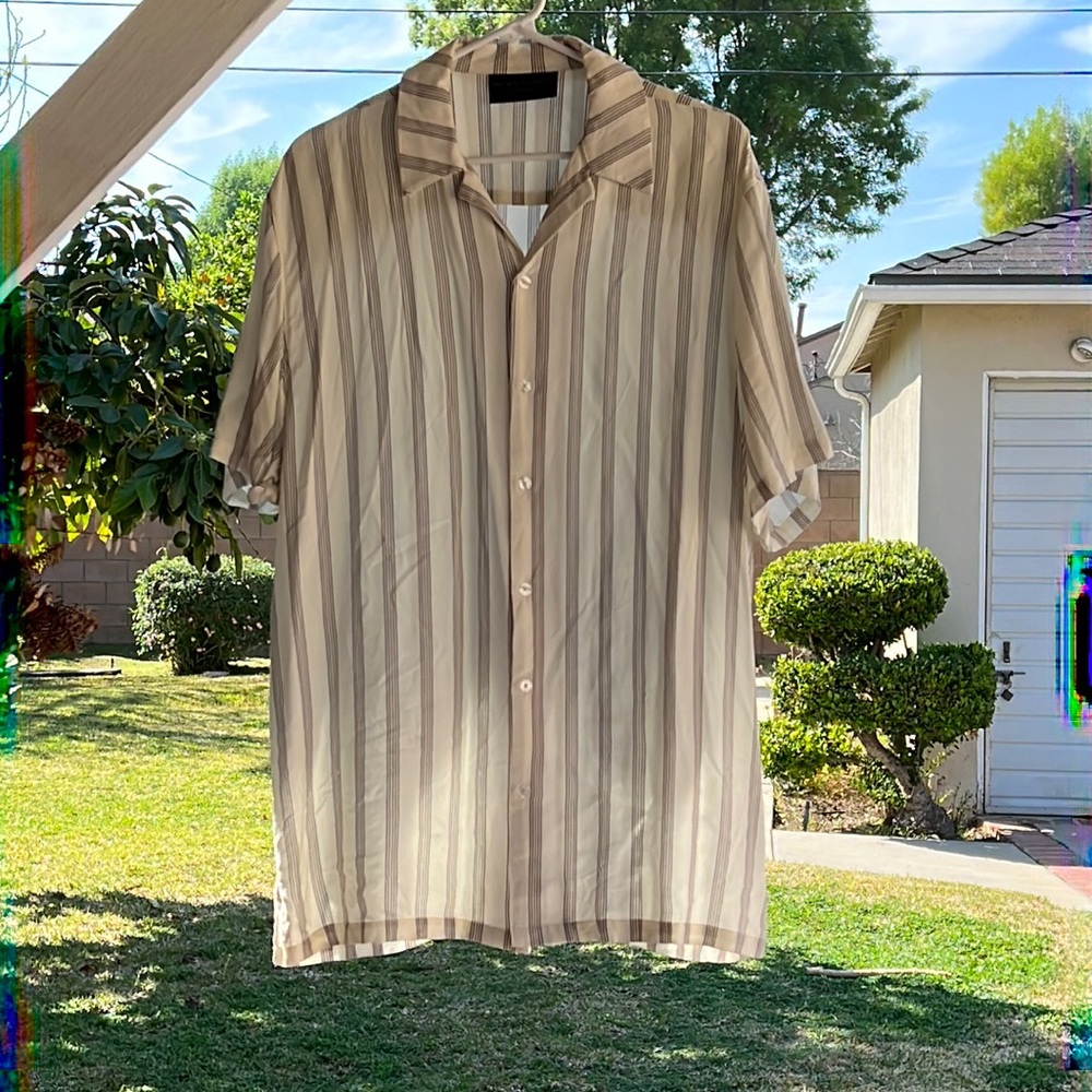 Short sleeve button down shirt
